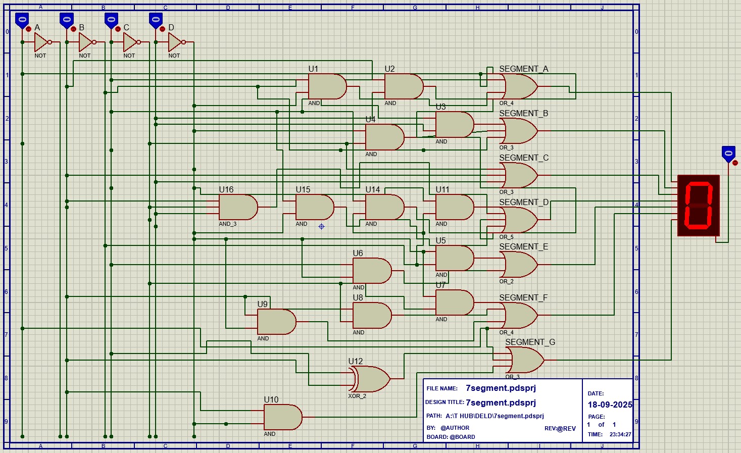 BCD to 7-Segment